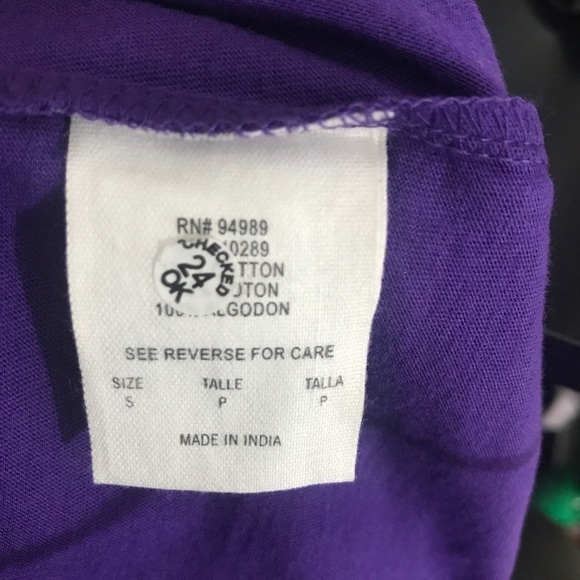 Colorado Rockies purple short sleeve T-shirt small - Picture 11 of 13